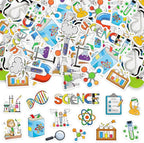 300Pcs Science Foam Stickers, Self-Adhesive Chemistry Biology Physics Stickers by Bonieset