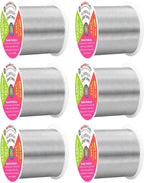 Mandala Crafts 22 Gauge Silver Tone Combo Anodized Aluminum Craft Wire | 450 FT by MandalaCrafts