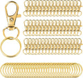 100PCS Gold Swivel Clasps Lanyard Snap Hooks by AUGSUN