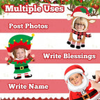 48 Set Christmas Santa Elf Reindeer Snowman Nutcracker Gingerbread Man Penguin - Image 3