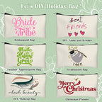 Legigo Blank Canvas Bag Zipper Pouch Makeup Bags Bulk - Image 4