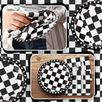 Zhehao 120 Pcs Disposable Paper Plates and Napkins Bulk Birthday Party - Image 3