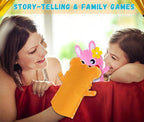 Animal Hand Puppet Crafts Kit for Kids 8pcs Sewing Kits for Girls 4-9 Felt DIY - Image 5