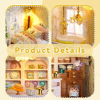 Flever Dollhouse Miniature DIY House Kit Creative Room - Image 3