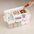 Citylife 17 QT Plastic Storage Box - Image 3
