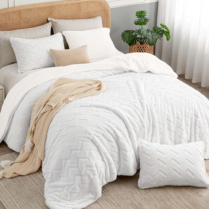 BEDELITE Fluffy Twin Comforter Set - Image 3