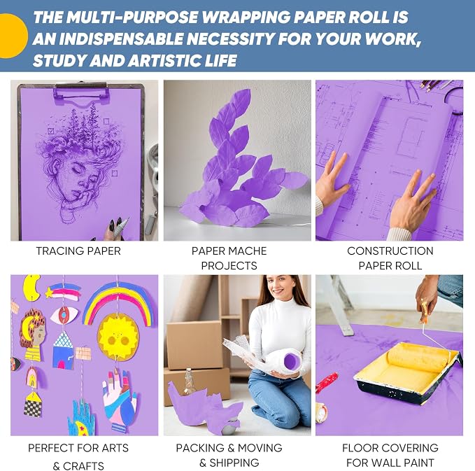 Purple Wrapping Paper - Image 5