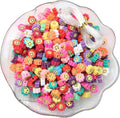 100pcs Mixed Polymer Clay Spacer Beads by LUBINGSHINE
