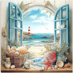HITO Beach Landscape Diamond Painting Kits by HITO