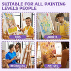 ESRICH Stretched Canvas for Painting 16x40 Inch, Triple Primed Acid-Free Cotton - Image 6