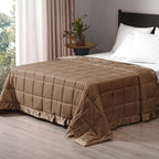 downluxe Weighted Blanket Queen Size, 15 lb Weighted Blanket by Downluxe