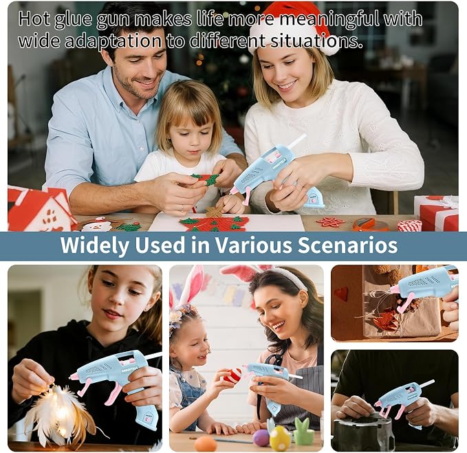Cordless Hot Glue Gun, Fast Preheating - Image 8