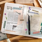 Naszonus 699 Pcs Vintage Scrapbook Paper Kit, Scrapbook Paper Supplies - Image 2