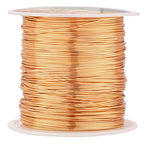 203 Feet Tarnish Resistant Copper Wires 24 Gauge Jewelry Craft Wires Beading by CREATZONE