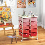 BECOMFORT 10-Drawer Rolling Cart - Image 8