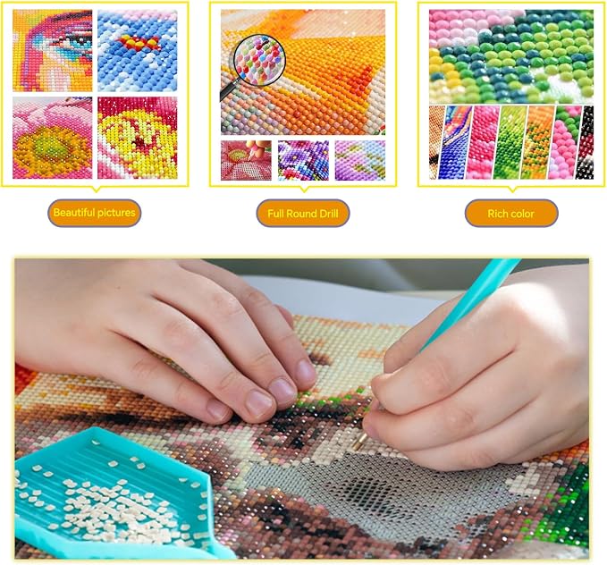 GXGLLPZBY 5D DIY Diamond Art Kits - Image 7