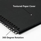 Vienrose Scrapbook Album 10x10 Inch Blank Thick Kraft Paper DIY Scrapbooking - Image 6