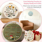 ZenHues Embroidery Kit for Beginners Adults - Image 7