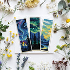 ACRNIGHEET 6PCS Cross Stitch Bookmark Kit - Image 5