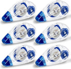 Gecork 6 Pack Double Sided Glue Tape Roller, Quick Dry Strong Adhesive by Gecork