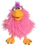 Living Puppets - Cheeks the Pink Chicken, 14 Inch Plush Hand Puppet by PlayfulMinds-Toys