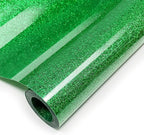 Glitter Iron On 12in X 8ft, HTV Heat Transfer Vinyl | Glitter HTV Easy to Cut & by YIWLOER