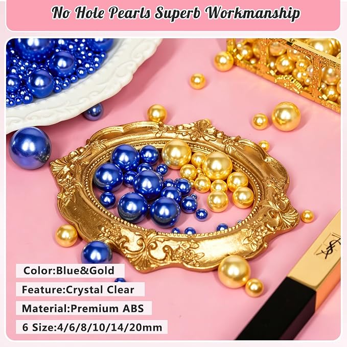 2000PCS Pearls for Crafting, Candles Centerpiece, DIY Crafts, Jewelry Making - Image 3