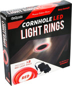 GoSports Cornhole Light Up LED Ring Kit 2pc Set - Image 5
