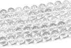 MJDCB 7A Natural White Clear Quartz Round Beads Gemstone Beads - Image 3