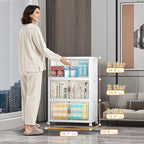 UAMFURI Stackable Storage Bins, 312QT Collapsible Drawers - Image 3