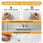 Double Sided Tape Heavy Duty, Picture Hanging Adhesive Strips) - Image 6
