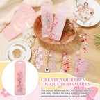 Tudomro 274 Pcs Acrylic Bookmark Making Kit 12 Set Acrylic Bookmark Blanks - Image 4
