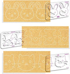 3Pcs Free Motion Quilting Templates by Kapyoo
