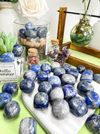 DUQGUHO Lapis Lazuli Healing Crystals Stones Set Natural Crystals Bulk - Image 2