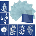 10 Pcs Sun Print Paper Kit Cyanotype Paper, A5 Cyanotype Paper by GCTWFYK