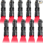 Honoson Red Light Flashlight LED Single Mode Torch 1 Mode Scalable Red Lens by Honoson