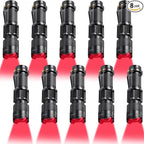 Honoson Red Light Flashlight LED Single Mode Torch 1 Mode Scalable Red Lens by Honoson
