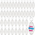 LOTMER 20/30/40/80 PCS Hotel Keychain Blank by LOTMER