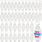 LOTMER 20/30/40/80 PCS Hotel Keychain Blank by LOTMER