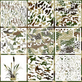 Camo Paint Stencils 12inch Camouflage Stencils Reusable Camo Stencil by zosylley