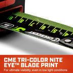 Crescent Lufkin 10 Meter / 35 Ft. SHOCKFORCE NITE EYE Tape Measure | - Image 2