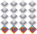 20/40 Pcs White Bandanas for Tie Dye DIY Blank Cotton Bandanas Plain by Fivebop