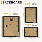 Vittanly 10 Pack Picture Frames Collage Wall Decor, Gallery Wall Frame Set - Image 8