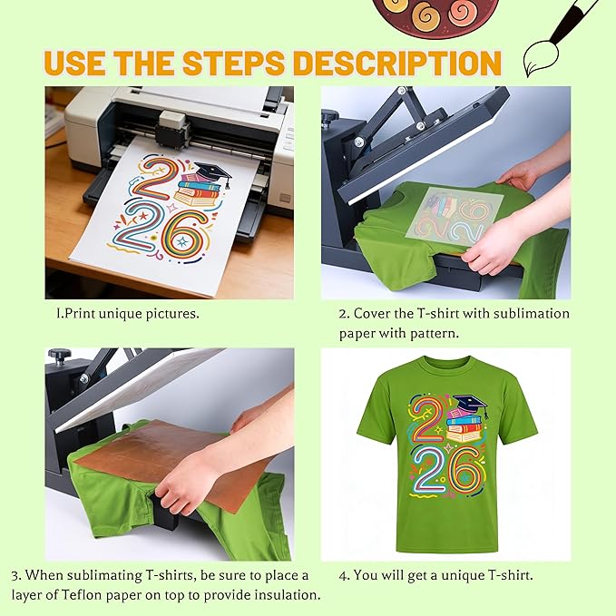 Joyclub 5 PCS Unisex Sublimation Blanks Bulk Polyester T Shirts - Image 5