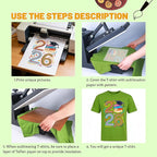 Joyclub 5 PCS Unisex Sublimation Blanks Bulk Polyester T Shirts - Image 5