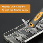 MulWark 136-Piece Precision Hobby Knife Set - Image 6
