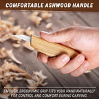 BeaverCraft Wood Carving Detail Knife C15 1.4" Whittling Knife - Image 7