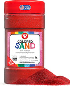 Hygloss Colored Sand for Crafts – 1 lb Bottle by HyglossProductsInc