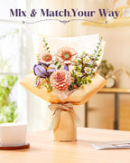 Rowood 3D Puzzles for Adults, DIY Mother's Day Wooden Flower Building Set Craft - Image 4