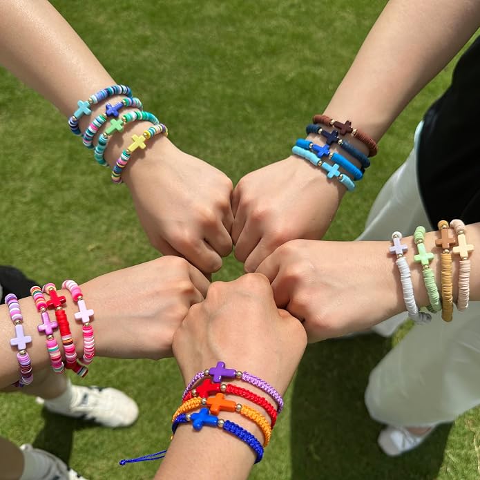 Friendship Bracelets Boho Stackable Bracelets - Image 2
